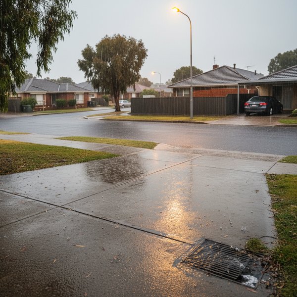 Concrete Driveways - Step 1: Site set-out, falls, and service checks for concrete driveways Adelaide in Adelaide